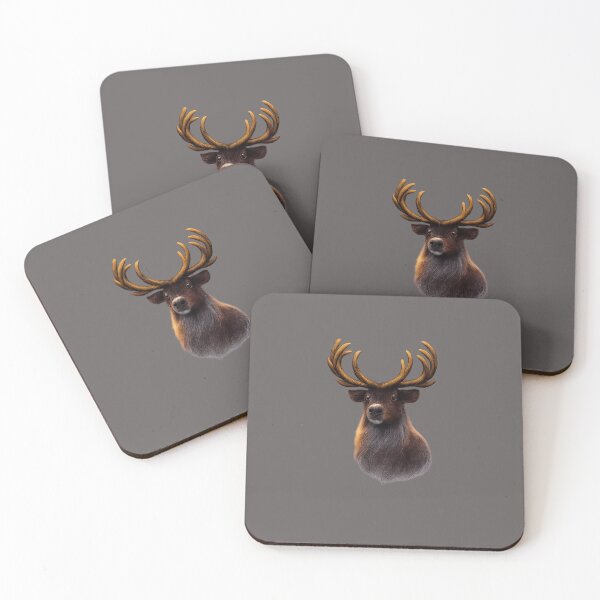 Item preview, Majestic Stag Portrait designed and sold by cherryj27.