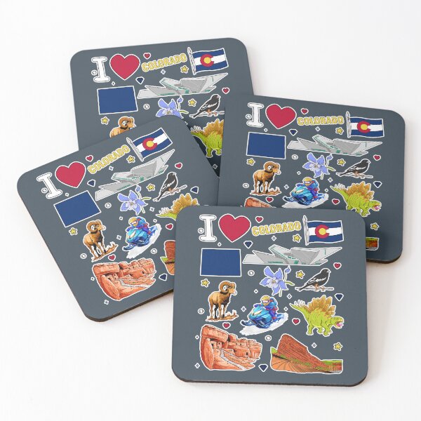 Item preview, Colorado State Pride, Ultimate Retro Adventure Sticker Pack designed and sold by mashmosh.