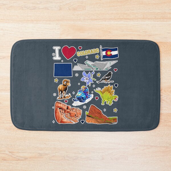 Item preview, Colorado State Pride, Ultimate Retro Adventure Sticker Pack designed and sold by mashmosh.