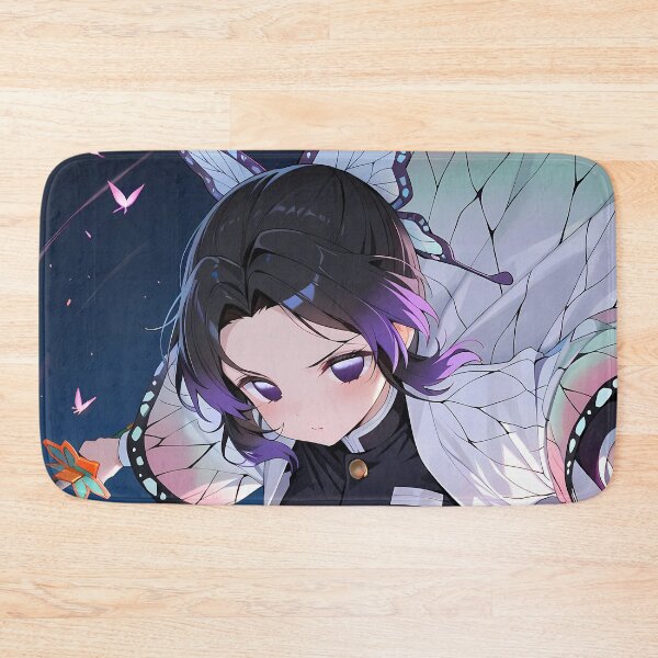 Item preview, Shinobu Kocho Demon Slayer Anime Girl Night Sky Battle designed and sold by Tokyonomad.