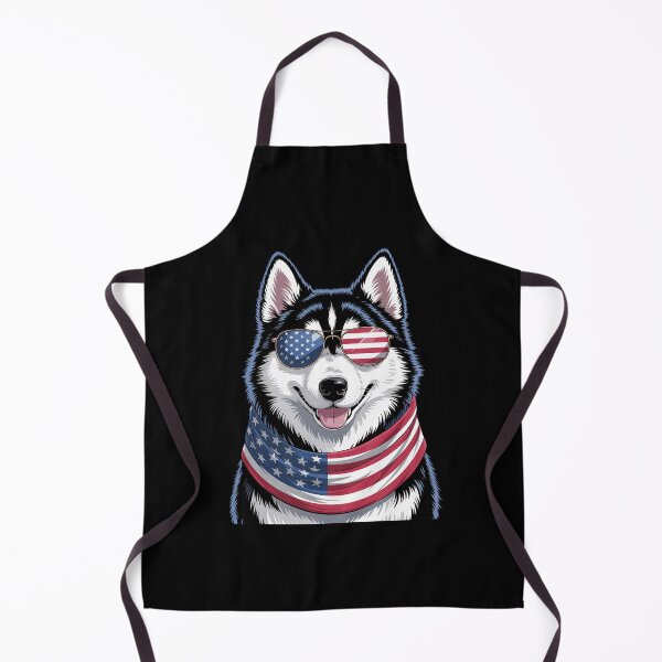 Item preview, Siberian Husky USA Flag Sunglasses 4th of July Patriotic Dog Women Kids Men designed and sold by MythWoot.