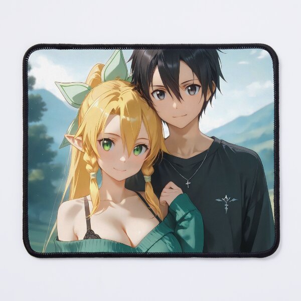 Item preview, Kirito Sword Art Online Forest Anime Couple Warm Summer Gentle Mood designed and sold by Tokyonomad.