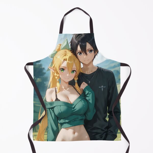 Item preview, Kirito Sword Art Online Forest Anime Couple Warm Summer Gentle Mood designed and sold by Tokyonomad.