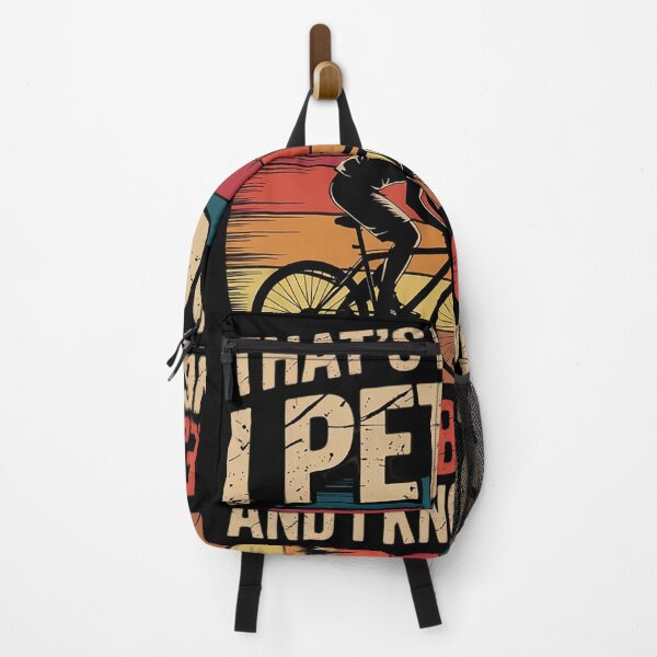 Item preview, That's What I Do I Pet Dog I Ride Bicycles And I Know Things designed and sold by MarryIsMonth.