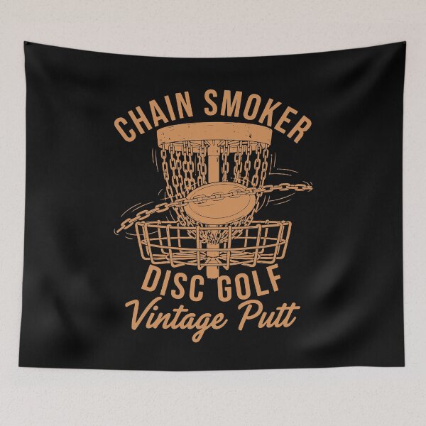 Item preview, Chain Smoker Disc Golf Vintage Putt Fun designed and sold by LuminOrb.