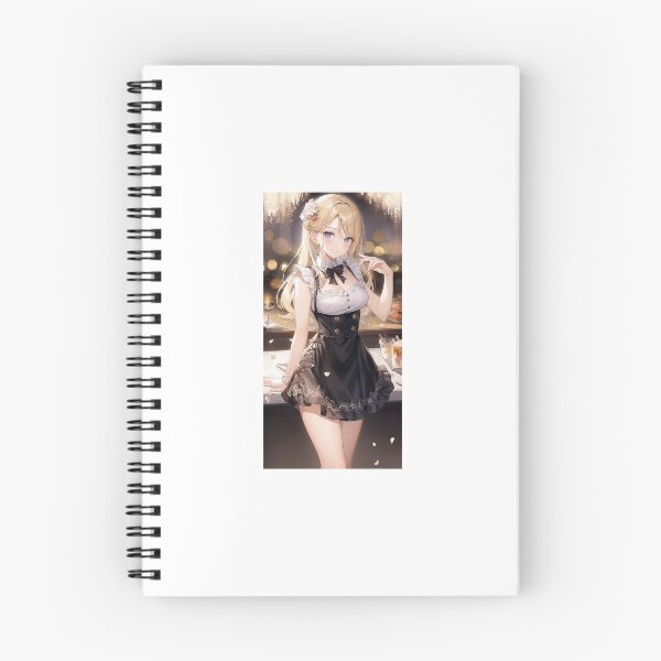 Item preview, Waitress anime girl designed and sold by MeDiaEr.