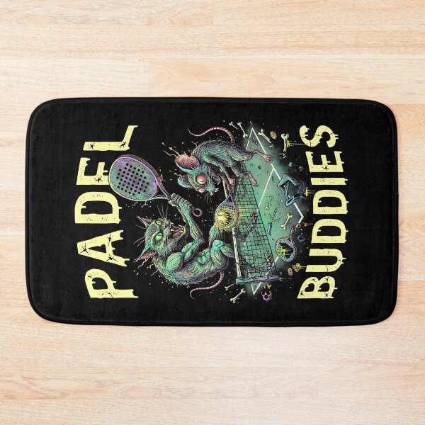 Item preview, Funny Padel Tennis Buddies Cat Mouse Gothic Animal Players designed and sold by GrandeDuc.