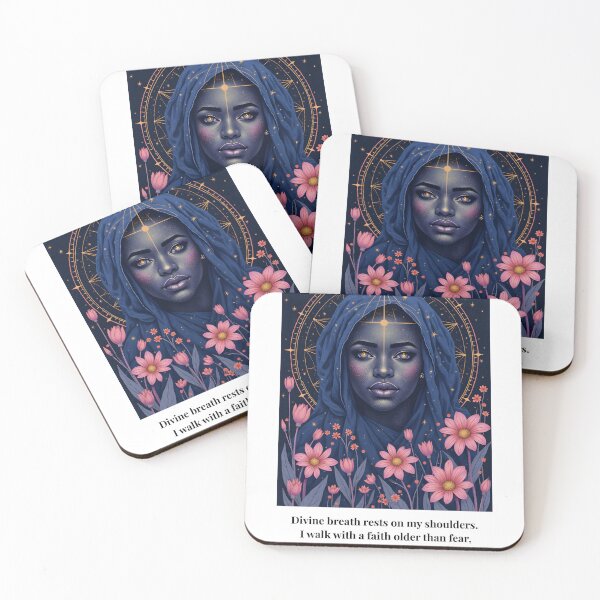 Item preview, Black Madonna in Floral Garden designed and sold by ChloeDesigns401.