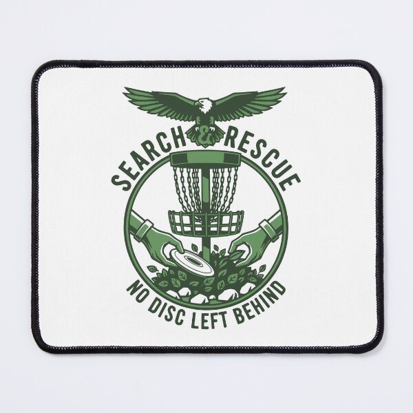 Item preview, Search Rescue No Disc Left Behind Funny Disc Golf designed and sold by LuminOrb.