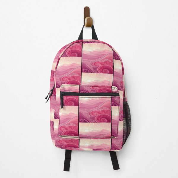 Item preview, Abstract Crimson Landscape Swirls Artwork designed and sold by NivyasArtistry.