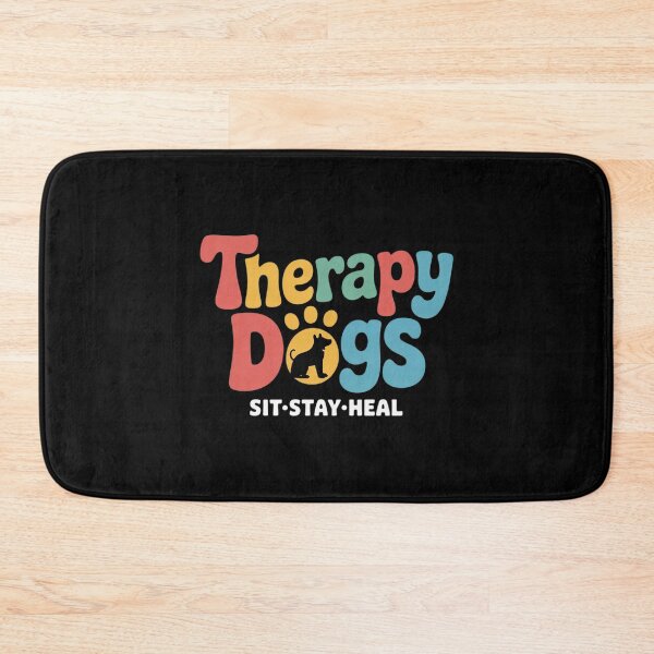 Item preview, Therapy Dog Team Animal Assisted Therapy Dogs Sits Stay Heal  designed and sold by MarryIsMonth.