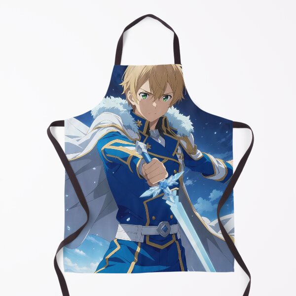 Item preview, Eugeo Sword Art Online Anime Ice Sword Fantasy Blue Winter designed and sold by Tokyonomad.