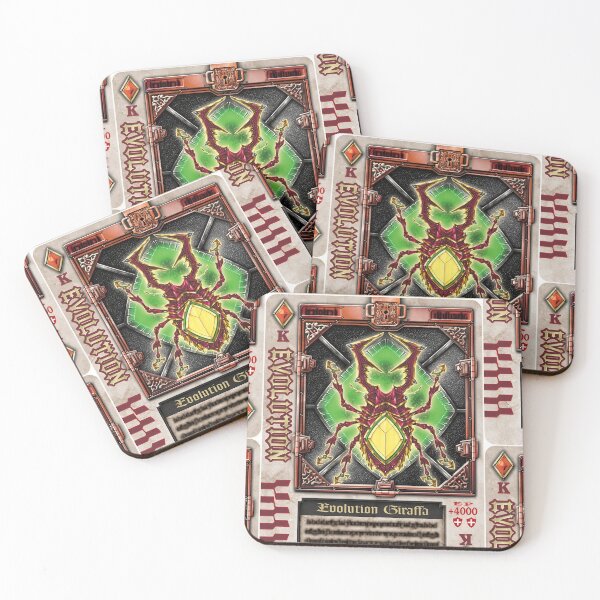 Item preview, Kamen rider Grren - Evolution Giraffa – Arcane Mechanical Beetle Fantasy Card designed and sold by Dyan4.