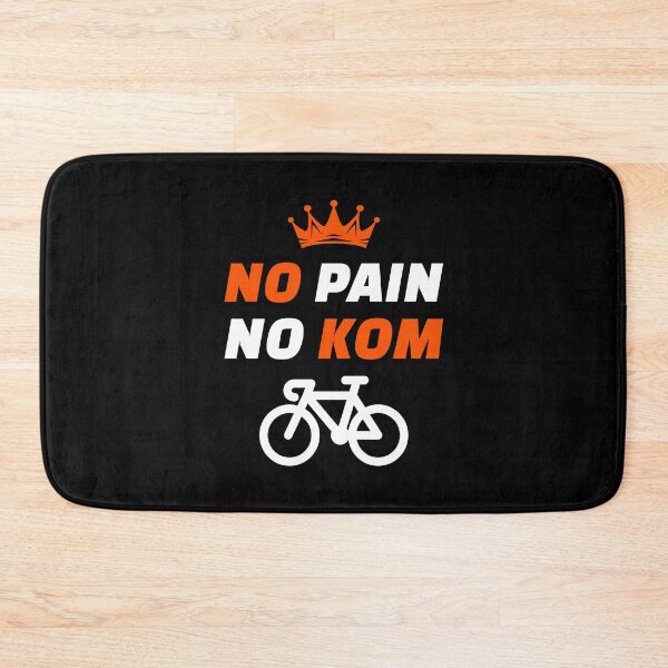 Item preview, No Pain No KOM Funny Cycling Gift for Strava Segment Chasers | King of the Mountain Motivation Apparel for Road Biking and MTB | Great Gift for Competitive Cyclists and Hill Climbers designed and sold by BMLprint ⭐⭐⭐⭐⭐.