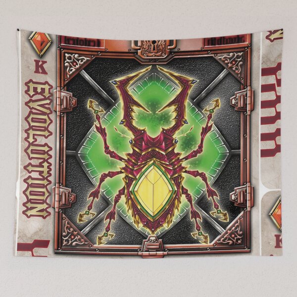 Item preview, Kamen rider Grren - Evolution Giraffa – Arcane Mechanical Beetle Fantasy Card designed and sold by Dyan4.