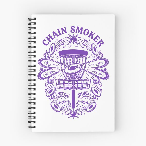 Item preview, Chain Smoker Funny Disc Golf Design Ace Run Pure designed and sold by LuminOrb.
