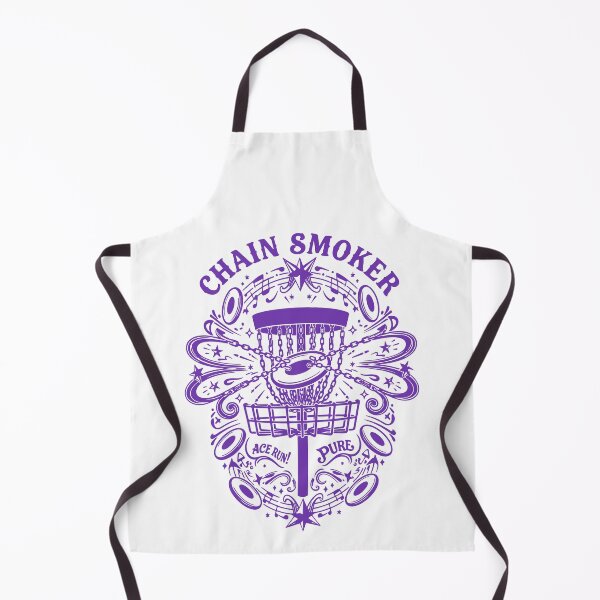 Item preview, Chain Smoker Funny Disc Golf Design Ace Run Pure designed and sold by LuminOrb.