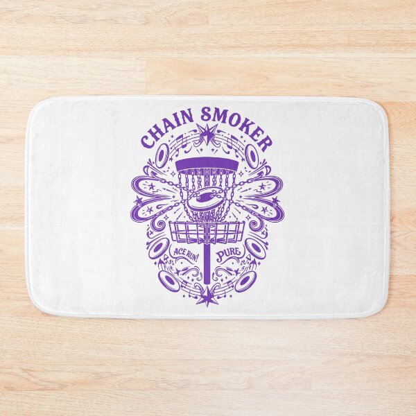 Item preview, Chain Smoker Funny Disc Golf Design Ace Run Pure designed and sold by LuminOrb.