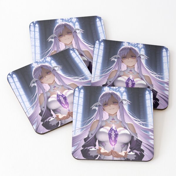 Item preview, Quinella Sword Art Online Anime Fantasy Magic Cathedral Night Purple Anime Girl designed and sold by Tokyonomad.