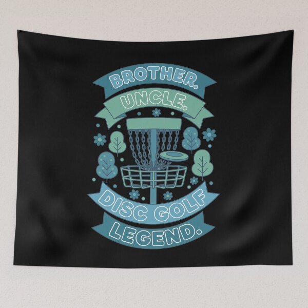 Item preview, Brother Uncle Disc Golf Legend Banner designed and sold by LuminOrb.
