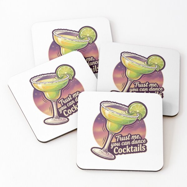 Item preview, Trust Me You Can Dance Funny Margarita Quote designed and sold by OneLineBar.