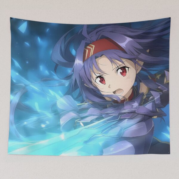 Item preview, Yuuki Sword Art Online Anime Fantasy Intense Battle Energy designed and sold by Tokyonomad.