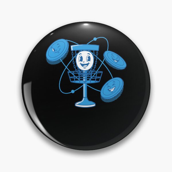 Item preview, Funny Disc Golf Scene with Flying Discs designed and sold by LuminOrb.