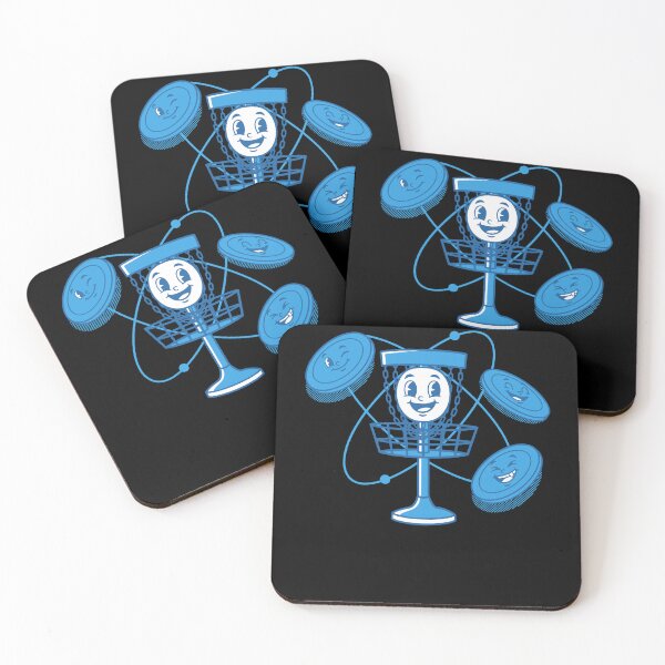 Item preview, Funny Disc Golf Scene with Flying Discs designed and sold by LuminOrb.