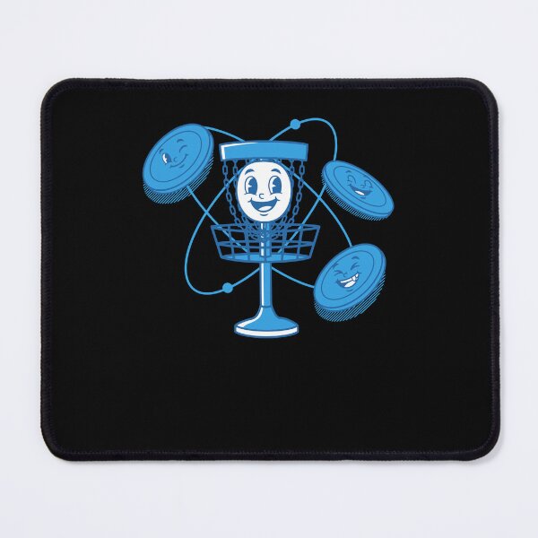 Item preview, Funny Disc Golf Scene with Flying Discs designed and sold by LuminOrb.