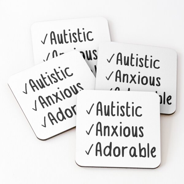 Item preview, Autistic, anxious, adorable  designed and sold by Bo van Hemert.