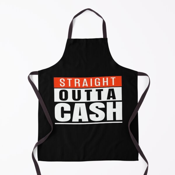 Item preview, Funny Money Quote Shirt – Straight Outta Cash Meme Design for Broke Humor Fans & Budget Rebels designed and sold by Bright Nest Studio.