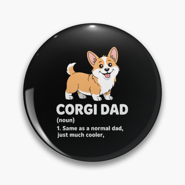 Item preview, Corgi Dad Definition Funny Pet Corgi Dog Lover Father's Day designed and sold by RsFilsingerArt.