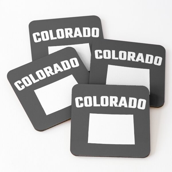 Item preview, Colorado State Outline - Classic Collegiate White Varsity Style designed and sold by mashmosh.