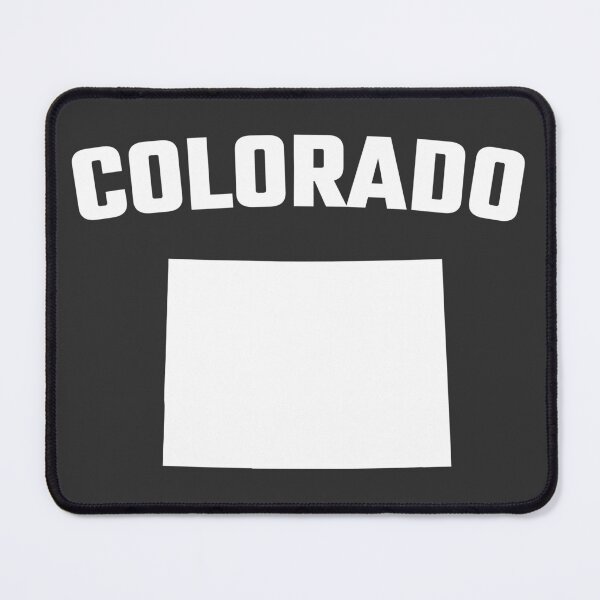 Item preview, Colorado State Outline - Classic Collegiate White Varsity Style designed and sold by mashmosh.