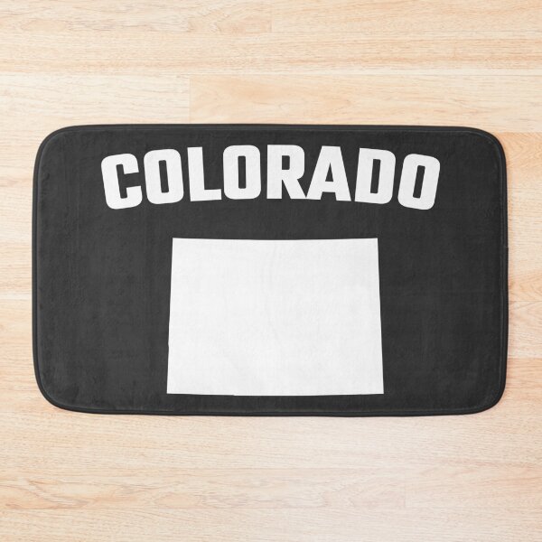 Item preview, Colorado State Outline - Classic Collegiate White Varsity Style designed and sold by mashmosh.