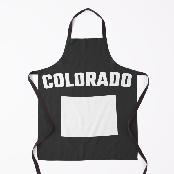 Item preview, Colorado State Outline - Classic Collegiate White Varsity Style designed and sold by mashmosh.