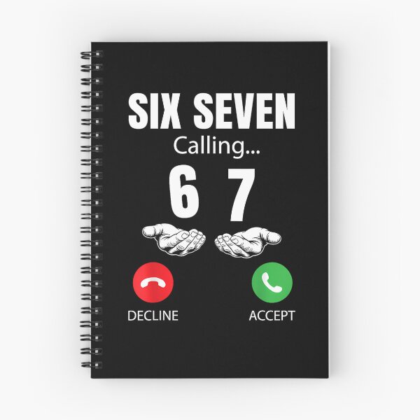 Item preview, Six Seven Calling – 67 Incoming Call Meme Design designed and sold by Alluka Brand.