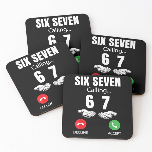 Item preview, Six Seven Calling – 67 Incoming Call Meme Design designed and sold by Alluka Brand.