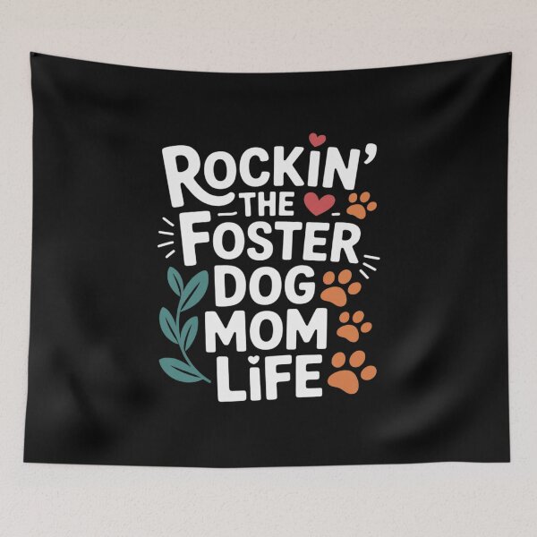 Item preview, Rockin' The Foster Dog Mom Life Men Women  designed and sold by VerseFarm.