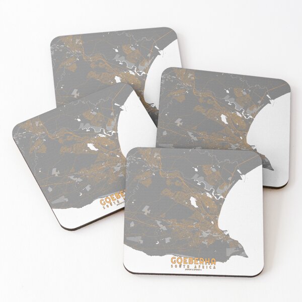 Item preview, Gqeberha City Map of South Africa - Bauhaus designed and sold by deMAP.