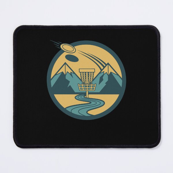Item preview, Mountain Disc Golf Scene Flying Disc Basket Course designed and sold by LuminOrb.