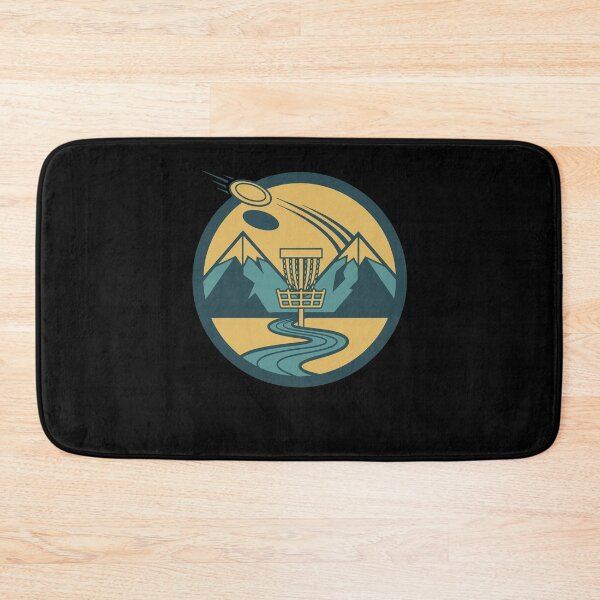 Item preview, Mountain Disc Golf Scene Flying Disc Basket Course designed and sold by LuminOrb.