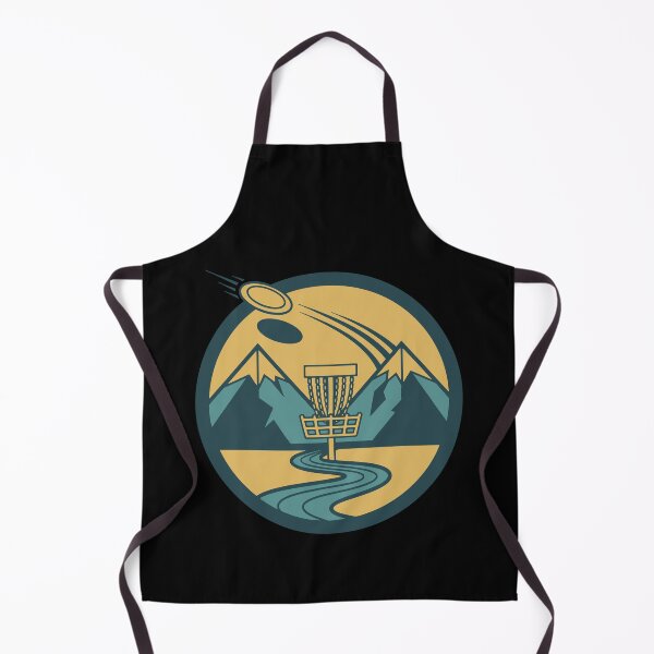 Item preview, Mountain Disc Golf Scene Flying Disc Basket Course designed and sold by LuminOrb.