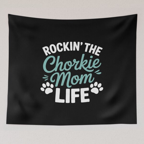 Item preview, Rocking The Chorkie Mom Life  designed and sold by VerseFarm.