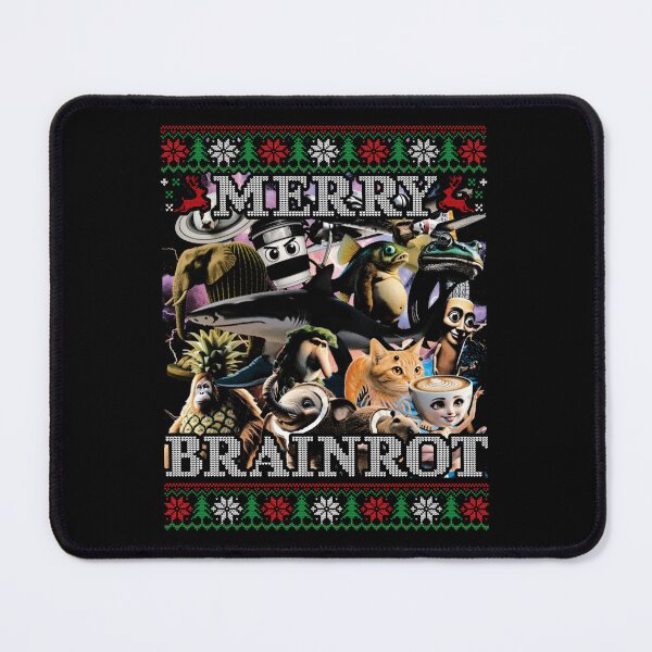 Item preview, The Ultimate "Brainrot" Ugly Christmas Sweater Design designed and sold by Krasnovaovaova.