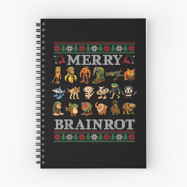 Item preview, The Ultimate "Brainrot" Ugly Christmas Sweater Design designed and sold by Krasnovaovaova.