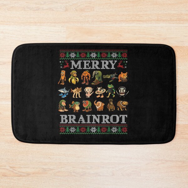 Item preview, The Ultimate "Brainrot" Ugly Christmas Sweater Design designed and sold by Krasnovaovaova.