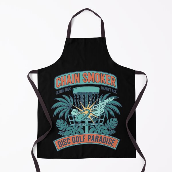 Item preview, Chain Smoker Disc Golf Paradise Flying Disc Basket designed and sold by LuminOrb.
