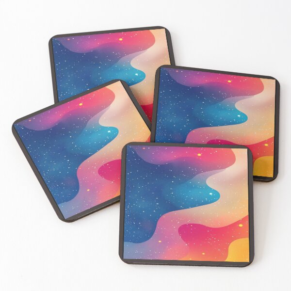 Item preview, Beautiful Abstract Cosmic Color Flow Artwork   designed and sold by NivyasArtistry.