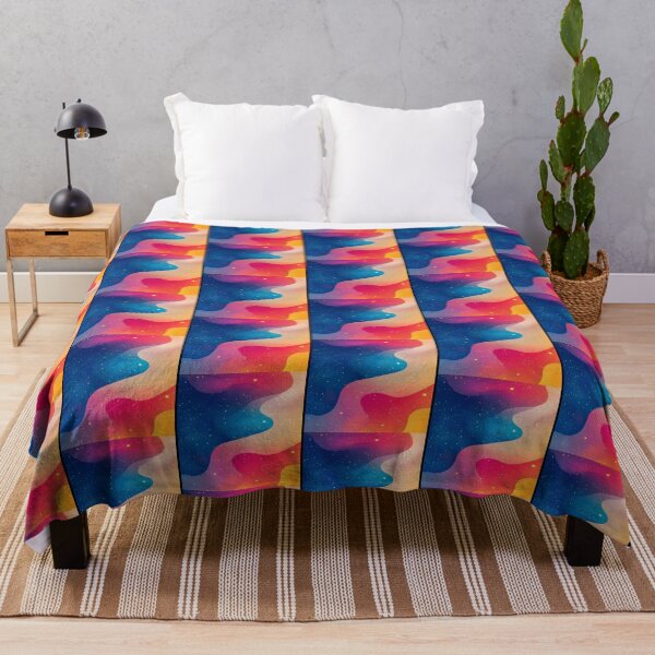 Item preview, Beautiful Abstract Cosmic Color Flow Artwork   designed and sold by NivyasArtistry.